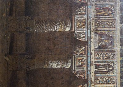 Säulen eines Höhlentempels in Ajanta von Vasili Vasilievich Vereshchagin